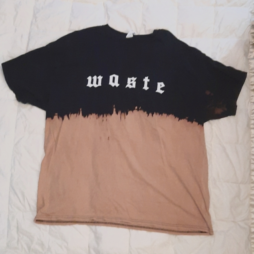 BLEACHED heavy metal band tee